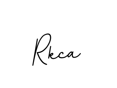 Make a beautiful signature design for name Rkca. With this signature (BallpointsItalic-DORy9) style, you can create a handwritten signature for free. Rkca signature style 11 images and pictures png