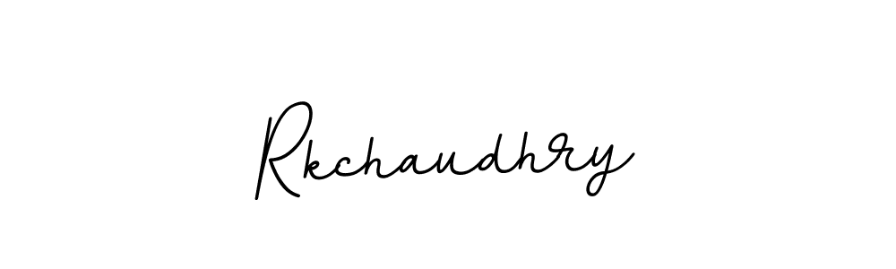 Use a signature maker to create a handwritten signature online. With this signature software, you can design (BallpointsItalic-DORy9) your own signature for name Rkchaudhry. Rkchaudhry signature style 11 images and pictures png