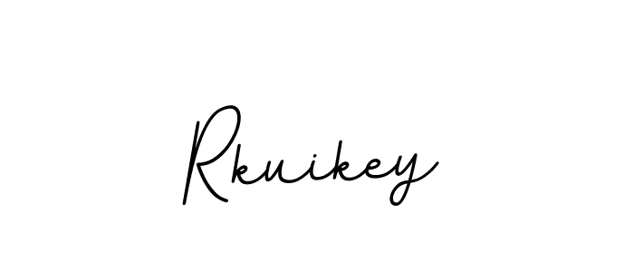 Use a signature maker to create a handwritten signature online. With this signature software, you can design (BallpointsItalic-DORy9) your own signature for name Rkuikey. Rkuikey signature style 11 images and pictures png