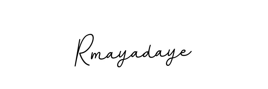 Make a beautiful signature design for name Rmayadaye. With this signature (BallpointsItalic-DORy9) style, you can create a handwritten signature for free. Rmayadaye signature style 11 images and pictures png
