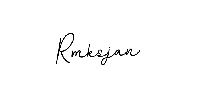 How to Draw Rmksjan signature style? BallpointsItalic-DORy9 is a latest design signature styles for name Rmksjan. Rmksjan signature style 11 images and pictures png