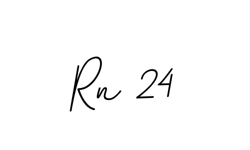 You should practise on your own different ways (BallpointsItalic-DORy9) to write your name (Rn 24) in signature. don't let someone else do it for you. Rn 24 signature style 11 images and pictures png