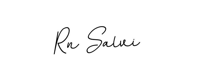 You should practise on your own different ways (BallpointsItalic-DORy9) to write your name (Rn Salvi) in signature. don't let someone else do it for you. Rn Salvi signature style 11 images and pictures png