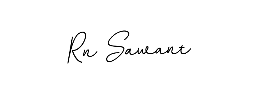 The best way (BallpointsItalic-DORy9) to make a short signature is to pick only two or three words in your name. The name Rn Sawant include a total of six letters. For converting this name. Rn Sawant signature style 11 images and pictures png