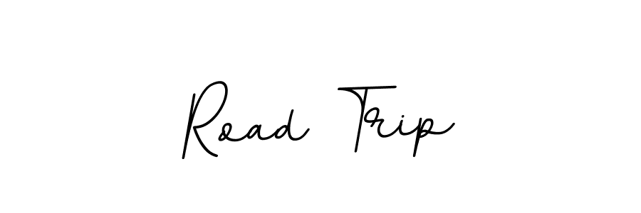 Use a signature maker to create a handwritten signature online. With this signature software, you can design (BallpointsItalic-DORy9) your own signature for name Road Trip. Road Trip signature style 11 images and pictures png