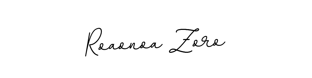 Roaonoa Zoro stylish signature style. Best Handwritten Sign (BallpointsItalic-DORy9) for my name. Handwritten Signature Collection Ideas for my name Roaonoa Zoro. Roaonoa Zoro signature style 11 images and pictures png