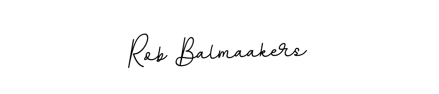 if you are searching for the best signature style for your name Rob Balmaakers. so please give up your signature search. here we have designed multiple signature styles  using BallpointsItalic-DORy9. Rob Balmaakers signature style 11 images and pictures png