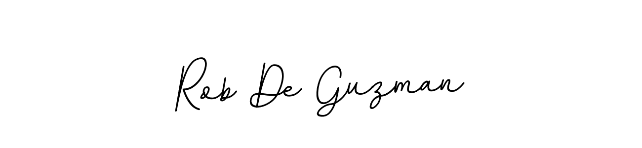 You should practise on your own different ways (BallpointsItalic-DORy9) to write your name (Rob De Guzman) in signature. don't let someone else do it for you. Rob De Guzman signature style 11 images and pictures png