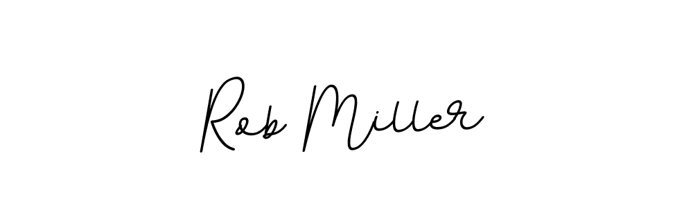 Create a beautiful signature design for name Rob Miller. With this signature (BallpointsItalic-DORy9) fonts, you can make a handwritten signature for free. Rob Miller signature style 11 images and pictures png