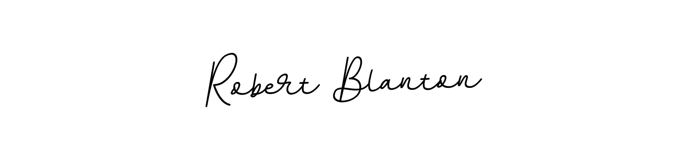 The best way (BallpointsItalic-DORy9) to make a short signature is to pick only two or three words in your name. The name Robert Blanton include a total of six letters. For converting this name. Robert Blanton signature style 11 images and pictures png