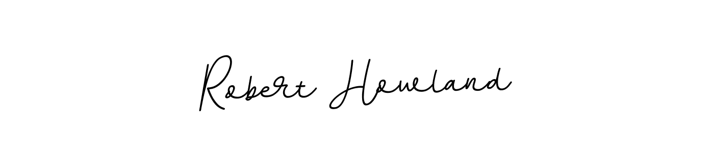 Make a beautiful signature design for name Robert Howland. With this signature (BallpointsItalic-DORy9) style, you can create a handwritten signature for free. Robert Howland signature style 11 images and pictures png