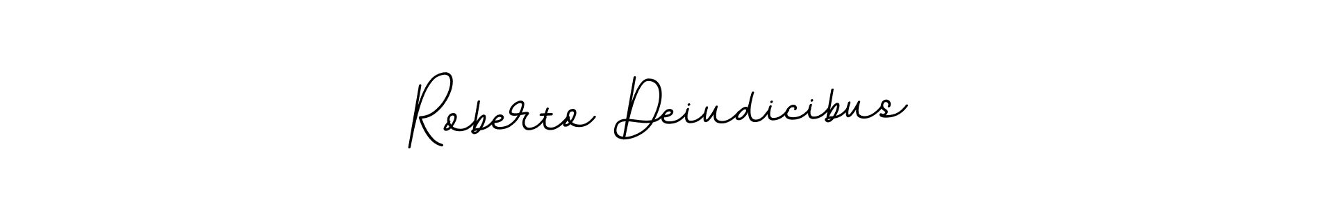 Create a beautiful signature design for name Roberto Deiudicibus. With this signature (BallpointsItalic-DORy9) fonts, you can make a handwritten signature for free. Roberto Deiudicibus signature style 11 images and pictures png