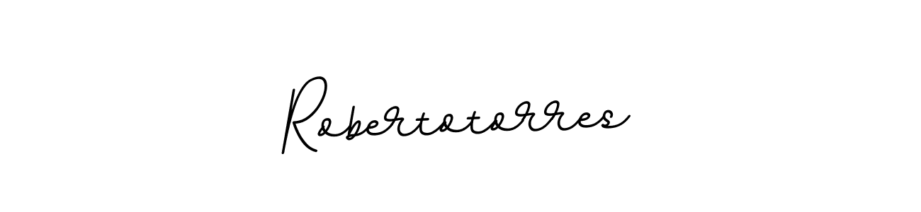 The best way (BallpointsItalic-DORy9) to make a short signature is to pick only two or three words in your name. The name Robertotorres include a total of six letters. For converting this name. Robertotorres signature style 11 images and pictures png