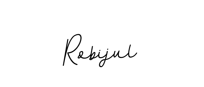 Make a beautiful signature design for name Robijul. With this signature (BallpointsItalic-DORy9) style, you can create a handwritten signature for free. Robijul signature style 11 images and pictures png