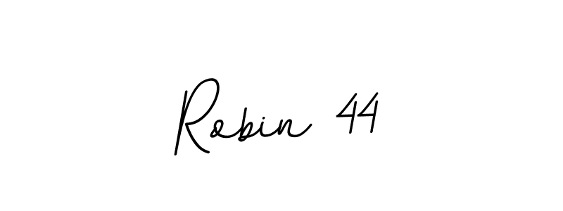 Design your own signature with our free online signature maker. With this signature software, you can create a handwritten (BallpointsItalic-DORy9) signature for name Robin 44. Robin 44 signature style 11 images and pictures png