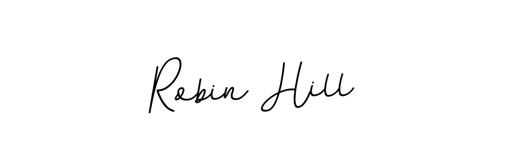 The best way (BallpointsItalic-DORy9) to make a short signature is to pick only two or three words in your name. The name Robin Hill include a total of six letters. For converting this name. Robin Hill signature style 11 images and pictures png