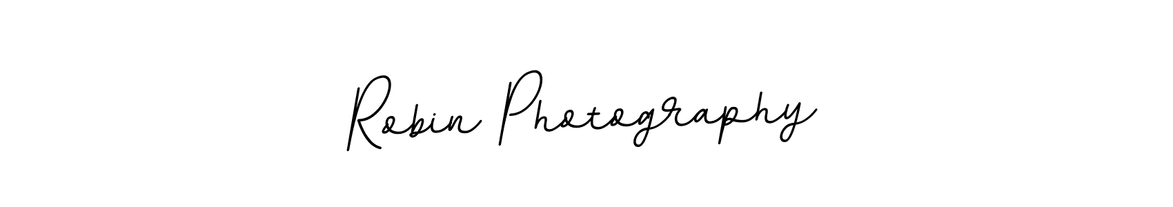 Use a signature maker to create a handwritten signature online. With this signature software, you can design (BallpointsItalic-DORy9) your own signature for name Robin Photography. Robin Photography signature style 11 images and pictures png