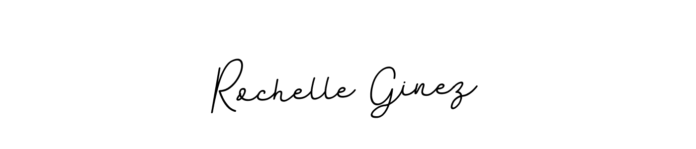 Use a signature maker to create a handwritten signature online. With this signature software, you can design (BallpointsItalic-DORy9) your own signature for name Rochelle Ginez. Rochelle Ginez signature style 11 images and pictures png