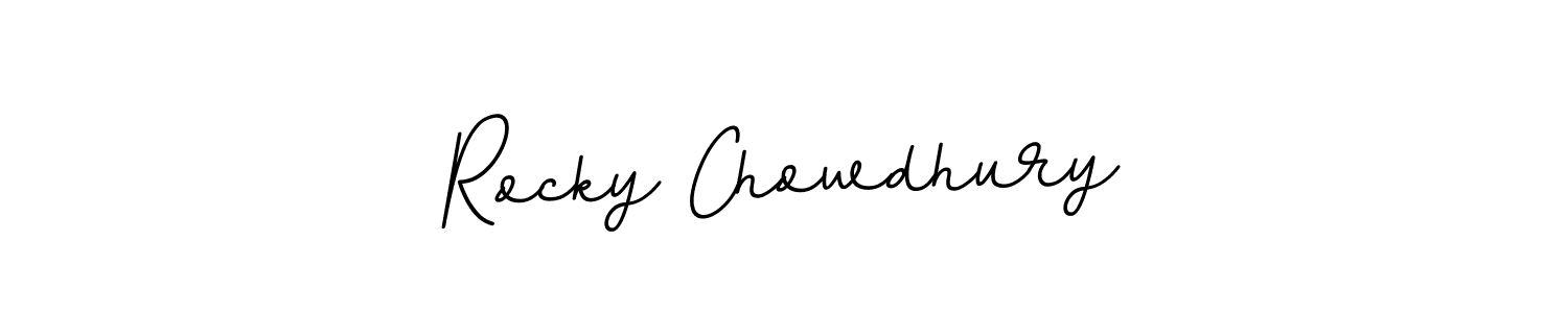 This is the best signature style for the Rocky Chowdhury name. Also you like these signature font (BallpointsItalic-DORy9). Mix name signature. Rocky Chowdhury signature style 11 images and pictures png