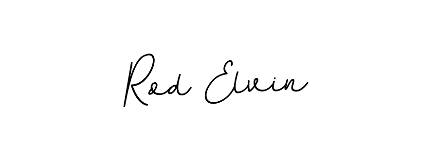 Make a beautiful signature design for name Rod Elvin. With this signature (BallpointsItalic-DORy9) style, you can create a handwritten signature for free. Rod Elvin signature style 11 images and pictures png
