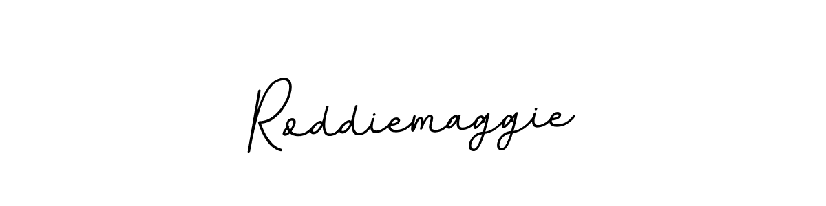 Roddiemaggie stylish signature style. Best Handwritten Sign (BallpointsItalic-DORy9) for my name. Handwritten Signature Collection Ideas for my name Roddiemaggie. Roddiemaggie signature style 11 images and pictures png