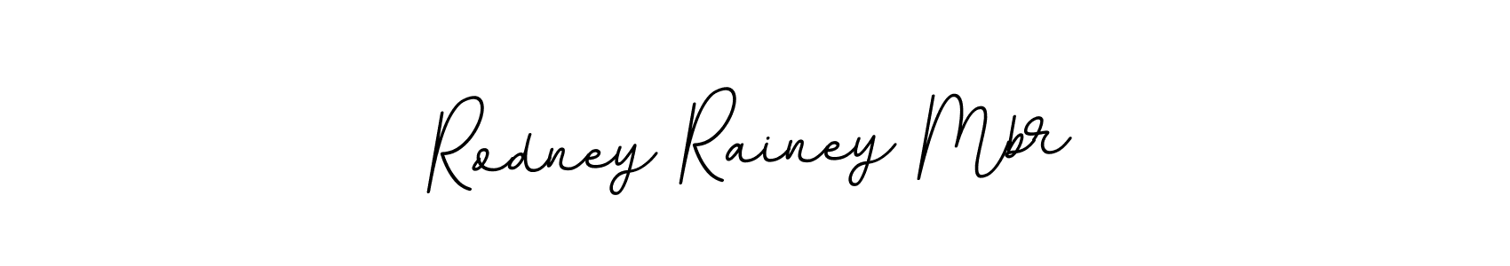 Create a beautiful signature design for name Rodney Rainey Mbr. With this signature (BallpointsItalic-DORy9) fonts, you can make a handwritten signature for free. Rodney Rainey Mbr signature style 11 images and pictures png