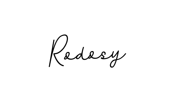 Design your own signature with our free online signature maker. With this signature software, you can create a handwritten (BallpointsItalic-DORy9) signature for name Rodosy. Rodosy signature style 11 images and pictures png