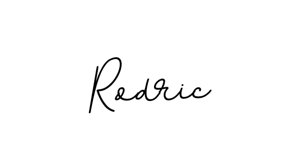 How to make Rodric name signature. Use BallpointsItalic-DORy9 style for creating short signs online. This is the latest handwritten sign. Rodric signature style 11 images and pictures png
