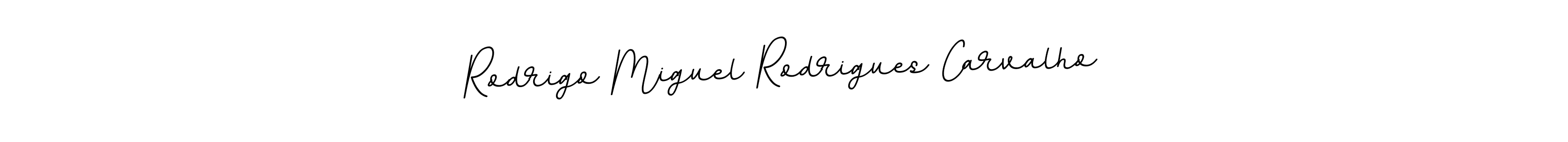 Create a beautiful signature design for name Rodrigo Miguel Rodrigues Carvalho. With this signature (BallpointsItalic-DORy9) fonts, you can make a handwritten signature for free. Rodrigo Miguel Rodrigues Carvalho signature style 11 images and pictures png