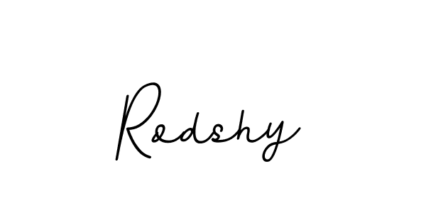 How to make Rodshy signature? BallpointsItalic-DORy9 is a professional autograph style. Create handwritten signature for Rodshy name. Rodshy signature style 11 images and pictures png