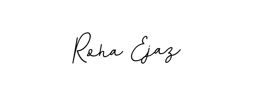Use a signature maker to create a handwritten signature online. With this signature software, you can design (BallpointsItalic-DORy9) your own signature for name Roha Ejaz. Roha Ejaz signature style 11 images and pictures png