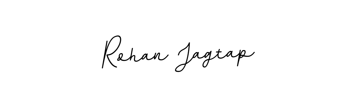 Create a beautiful signature design for name Rohan Jagtap. With this signature (BallpointsItalic-DORy9) fonts, you can make a handwritten signature for free. Rohan Jagtap signature style 11 images and pictures png