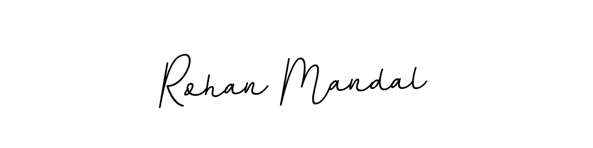 It looks lik you need a new signature style for name Rohan Mandal. Design unique handwritten (BallpointsItalic-DORy9) signature with our free signature maker in just a few clicks. Rohan Mandal signature style 11 images and pictures png