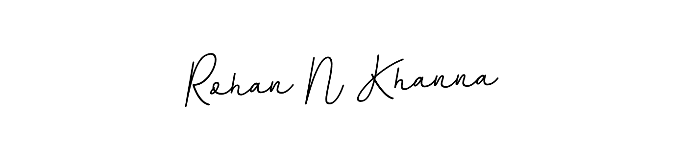 How to make Rohan N Khanna signature? BallpointsItalic-DORy9 is a professional autograph style. Create handwritten signature for Rohan N Khanna name. Rohan N Khanna signature style 11 images and pictures png