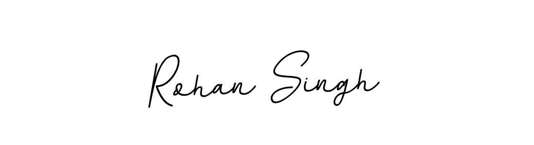 Use a signature maker to create a handwritten signature online. With this signature software, you can design (BallpointsItalic-DORy9) your own signature for name Rohan Singh. Rohan Singh signature style 11 images and pictures png