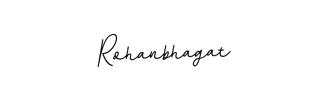 Create a beautiful signature design for name Rohanbhagat. With this signature (BallpointsItalic-DORy9) fonts, you can make a handwritten signature for free. Rohanbhagat signature style 11 images and pictures png