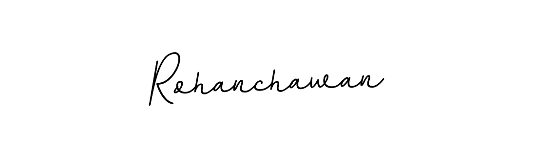 Create a beautiful signature design for name Rohanchawan. With this signature (BallpointsItalic-DORy9) fonts, you can make a handwritten signature for free. Rohanchawan signature style 11 images and pictures png
