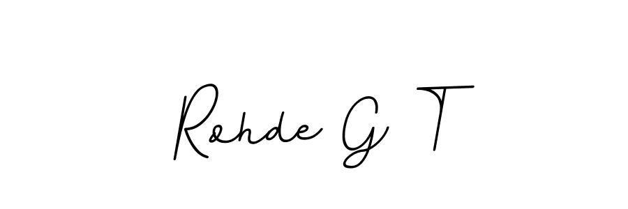 How to make Rohde G T signature? BallpointsItalic-DORy9 is a professional autograph style. Create handwritten signature for Rohde G T name. Rohde G T signature style 11 images and pictures png