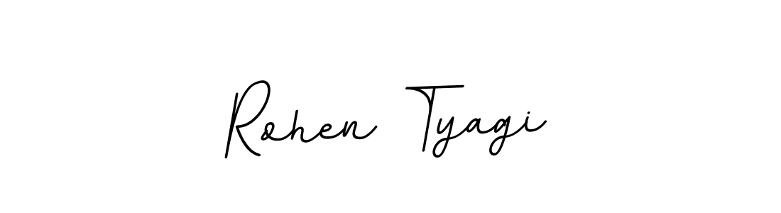 Also You can easily find your signature by using the search form. We will create Rohen Tyagi name handwritten signature images for you free of cost using BallpointsItalic-DORy9 sign style. Rohen Tyagi signature style 11 images and pictures png