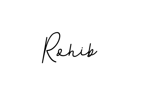 Also we have Rohib name is the best signature style. Create professional handwritten signature collection using BallpointsItalic-DORy9 autograph style. Rohib signature style 11 images and pictures png