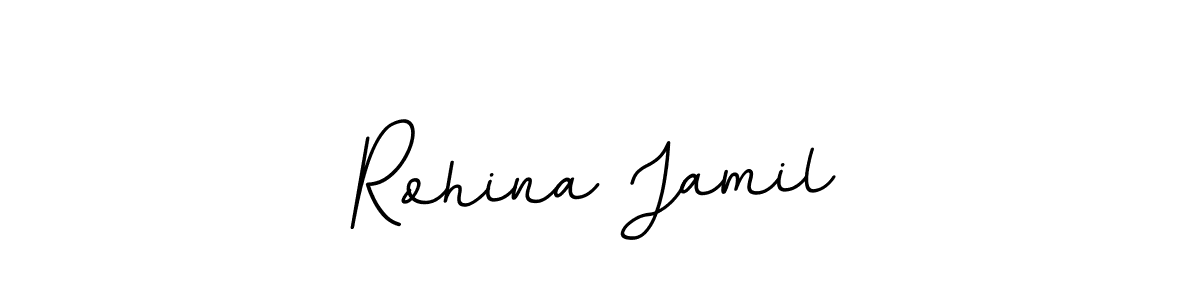 Make a beautiful signature design for name Rohina Jamil. Use this online signature maker to create a handwritten signature for free. Rohina Jamil signature style 11 images and pictures png