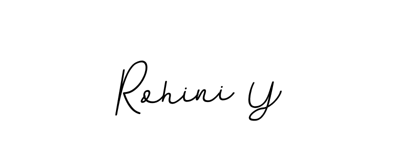 How to Draw Rohini Y signature style? BallpointsItalic-DORy9 is a latest design signature styles for name Rohini Y. Rohini Y signature style 11 images and pictures png
