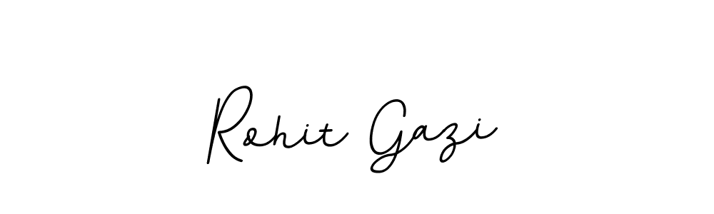 You can use this online signature creator to create a handwritten signature for the name Rohit Gazi. This is the best online autograph maker. Rohit Gazi signature style 11 images and pictures png