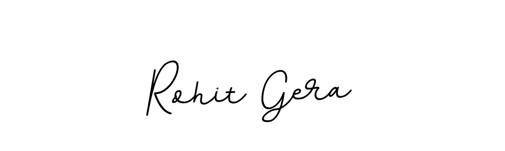 Use a signature maker to create a handwritten signature online. With this signature software, you can design (BallpointsItalic-DORy9) your own signature for name Rohit Gera. Rohit Gera signature style 11 images and pictures png