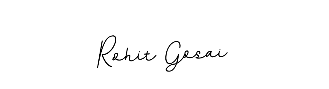 Rohit Gosai stylish signature style. Best Handwritten Sign (BallpointsItalic-DORy9) for my name. Handwritten Signature Collection Ideas for my name Rohit Gosai. Rohit Gosai signature style 11 images and pictures png