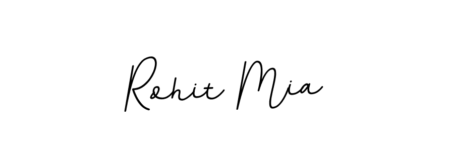 Design your own signature with our free online signature maker. With this signature software, you can create a handwritten (BallpointsItalic-DORy9) signature for name Rohit Mia. Rohit Mia signature style 11 images and pictures png