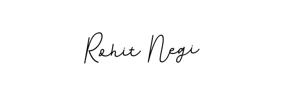 How to make Rohit Negi name signature. Use BallpointsItalic-DORy9 style for creating short signs online. This is the latest handwritten sign. Rohit Negi signature style 11 images and pictures png