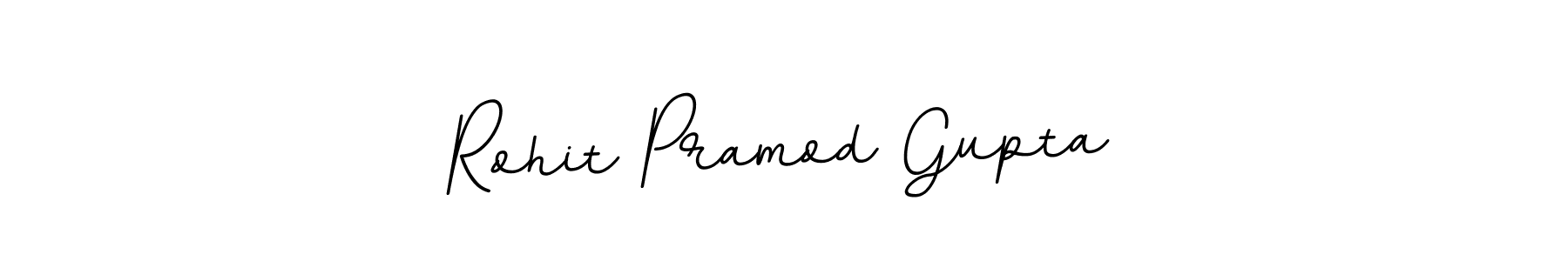 The best way (BallpointsItalic-DORy9) to make a short signature is to pick only two or three words in your name. The name Rohit Pramod Gupta include a total of six letters. For converting this name. Rohit Pramod Gupta signature style 11 images and pictures png