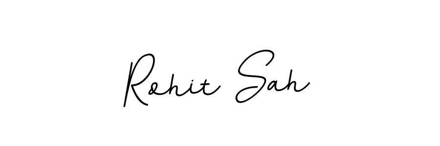 You should practise on your own different ways (BallpointsItalic-DORy9) to write your name (Rohit Sah) in signature. don't let someone else do it for you. Rohit Sah signature style 11 images and pictures png