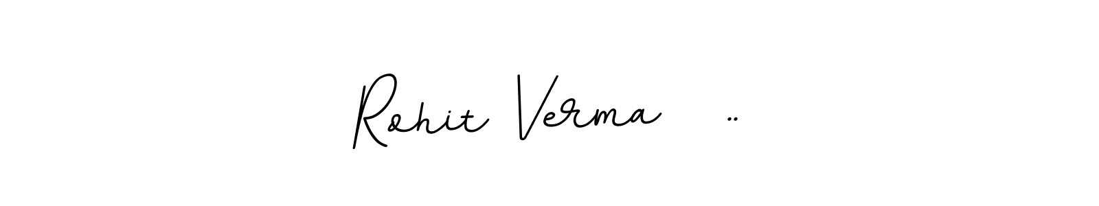 This is the best signature style for the Rohit Verma   .. name. Also you like these signature font (BallpointsItalic-DORy9). Mix name signature. Rohit Verma   .. signature style 11 images and pictures png